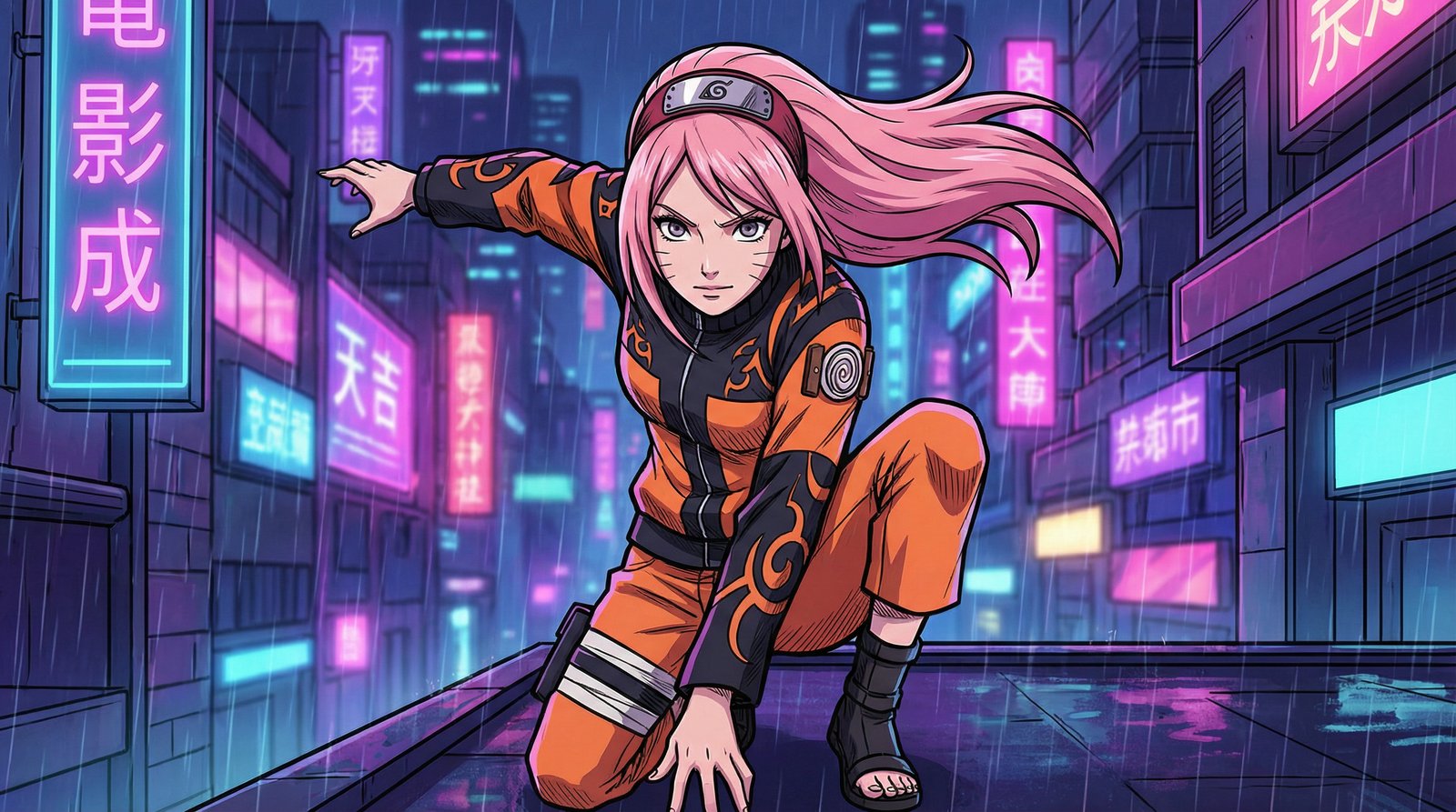 日本三级原创短片《霓虹追梦》视频